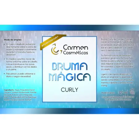 Carmen Cosméticos Bruma Mágica Sérum Capilar Ac-Hialurónico 120ml - 1